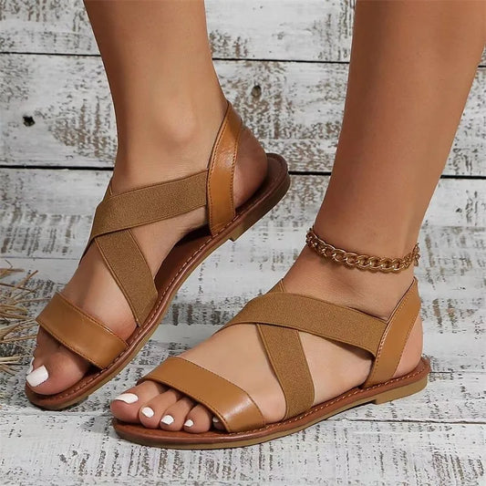 Women Sandals Shoes Summer Party Sandals For Women Soft Sandals Ladies Breathable Shoes Woman Retro Footwear Female Women Sandal