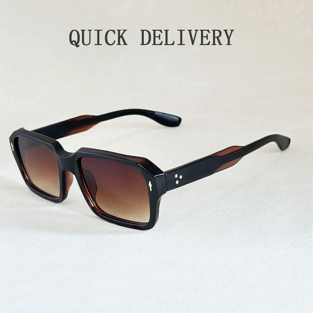 2025 Vintage Sunglasses For Men Trendy And Fashionable Sunglasses Women Vacation Glasses Oculos Summer Accessories Lentes Gafas