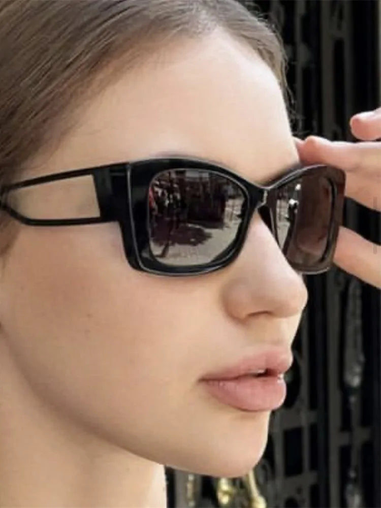 New Cat Eye Women Sunglasses Vintage Brand Designer Fashion Sun Glasses Big Cateye Shades Men Luxury Female Oculos UV400 Gafas