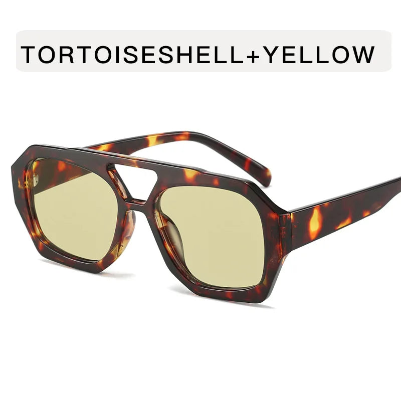 Small Frame Irregular Sunglasses Woman Brand Designer Fashion Luxury Sun Glasses Female Vintage Hollow Leopard Oculos De Sol