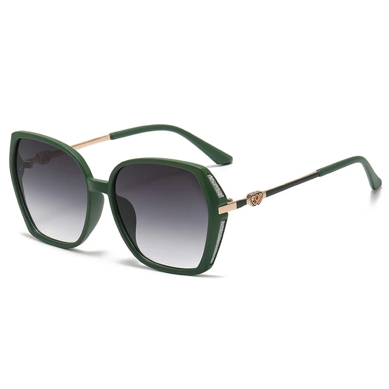 Fashion Square Sunglasses Women Trendy Style Sun Glasses For Lady Vintage Shades Gradient Oculos UV400 Streetwear Eyewear