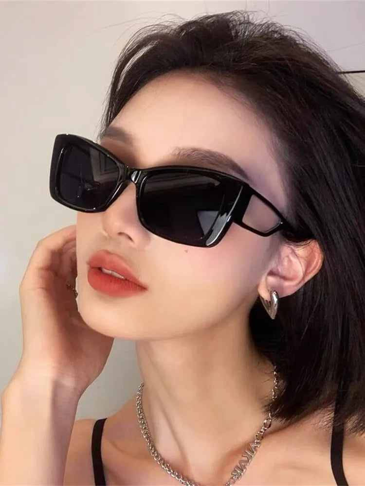 New Cat Eye Women Sunglasses Vintage Brand Designer Fashion Sun Glasses Big Cateye Shades Men Luxury Female Oculos UV400 Gafas